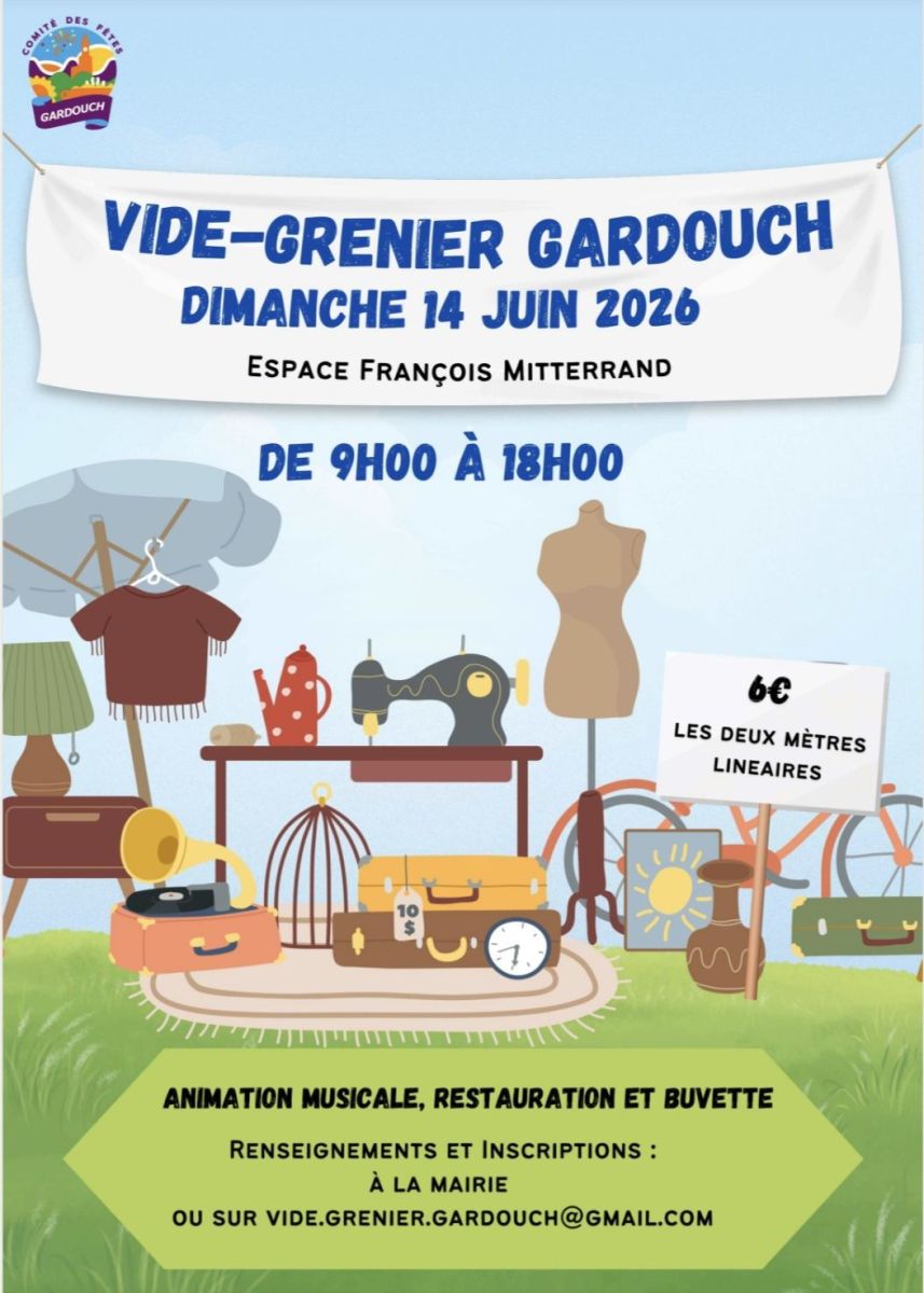 VIDE-GRENIERS À GARDOUCH
