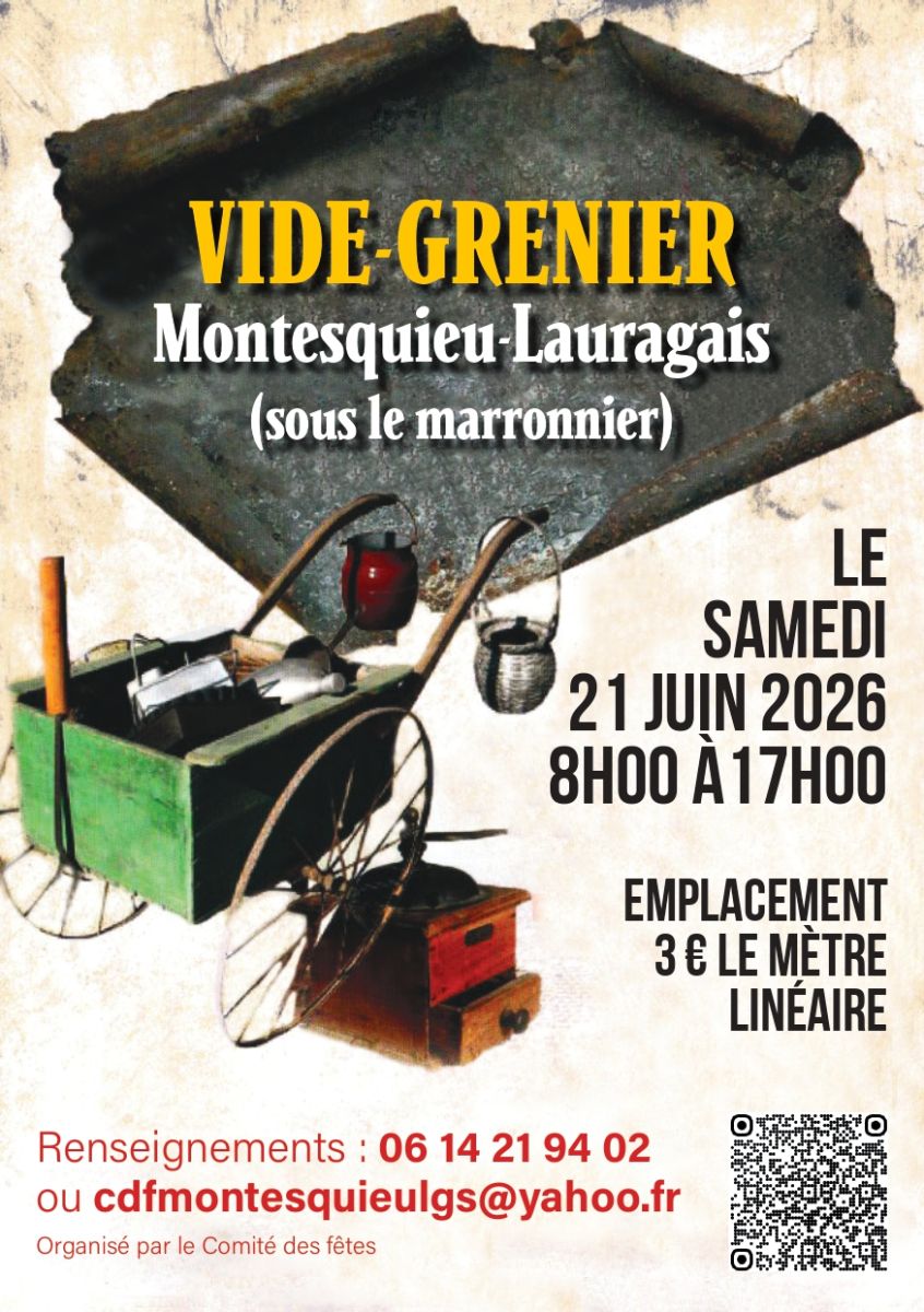 VIDE-GRENIERS SOUS LE MARRONNIER