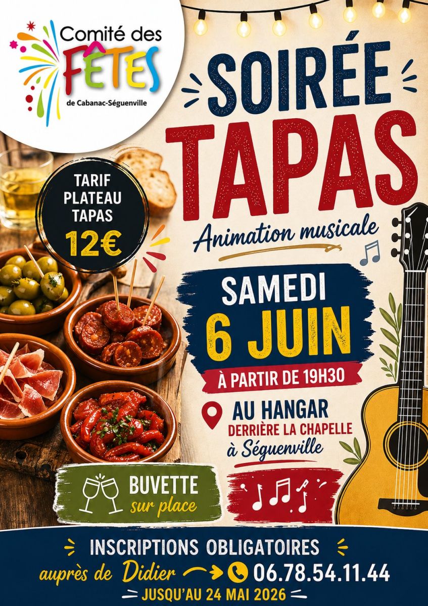 SOIRÉE TAPAS
