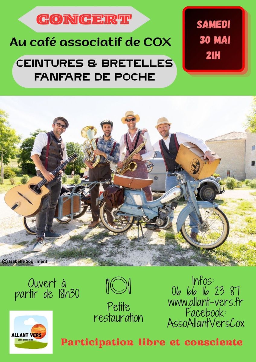 CONCERT - CEINTURES ET BRETELLES - FANFARE DE  ...