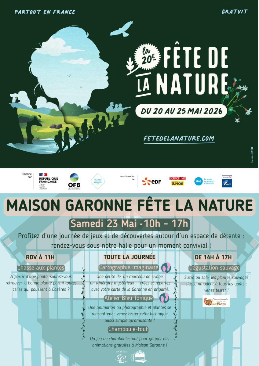 MAISON GARONNE FÊTE DE LA NATURE
