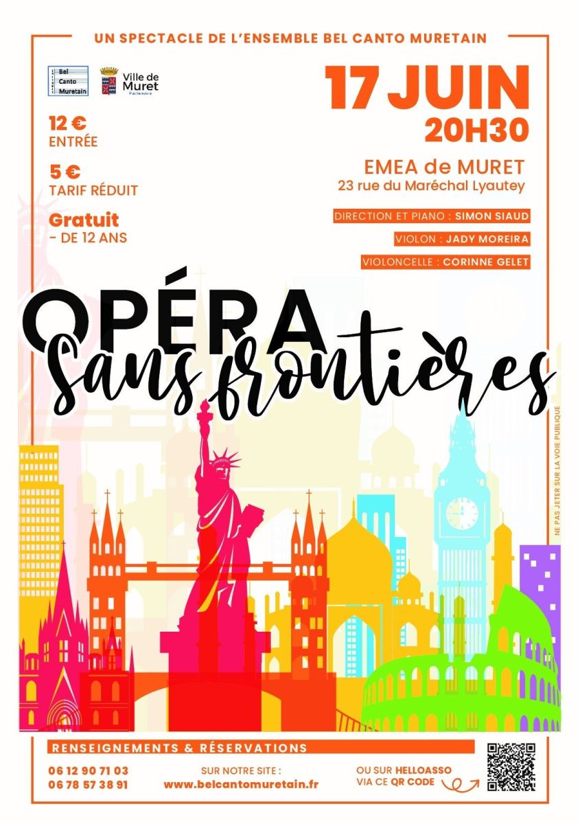 "OPÉRA SANS FRONTIÈRES" À L'EMEA DE MURET, LE  ...