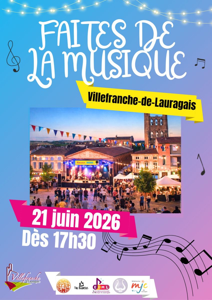 FAITES DE LA MUSIQUE À VILLEFRANCHE-DE-LAURAGAIS