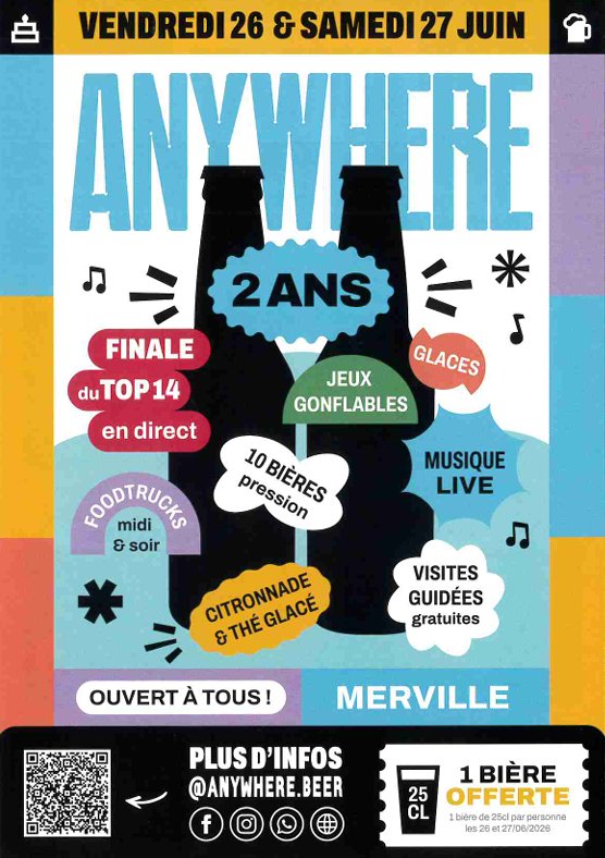 ANYWHERE FÊTE SES 2 ANS !