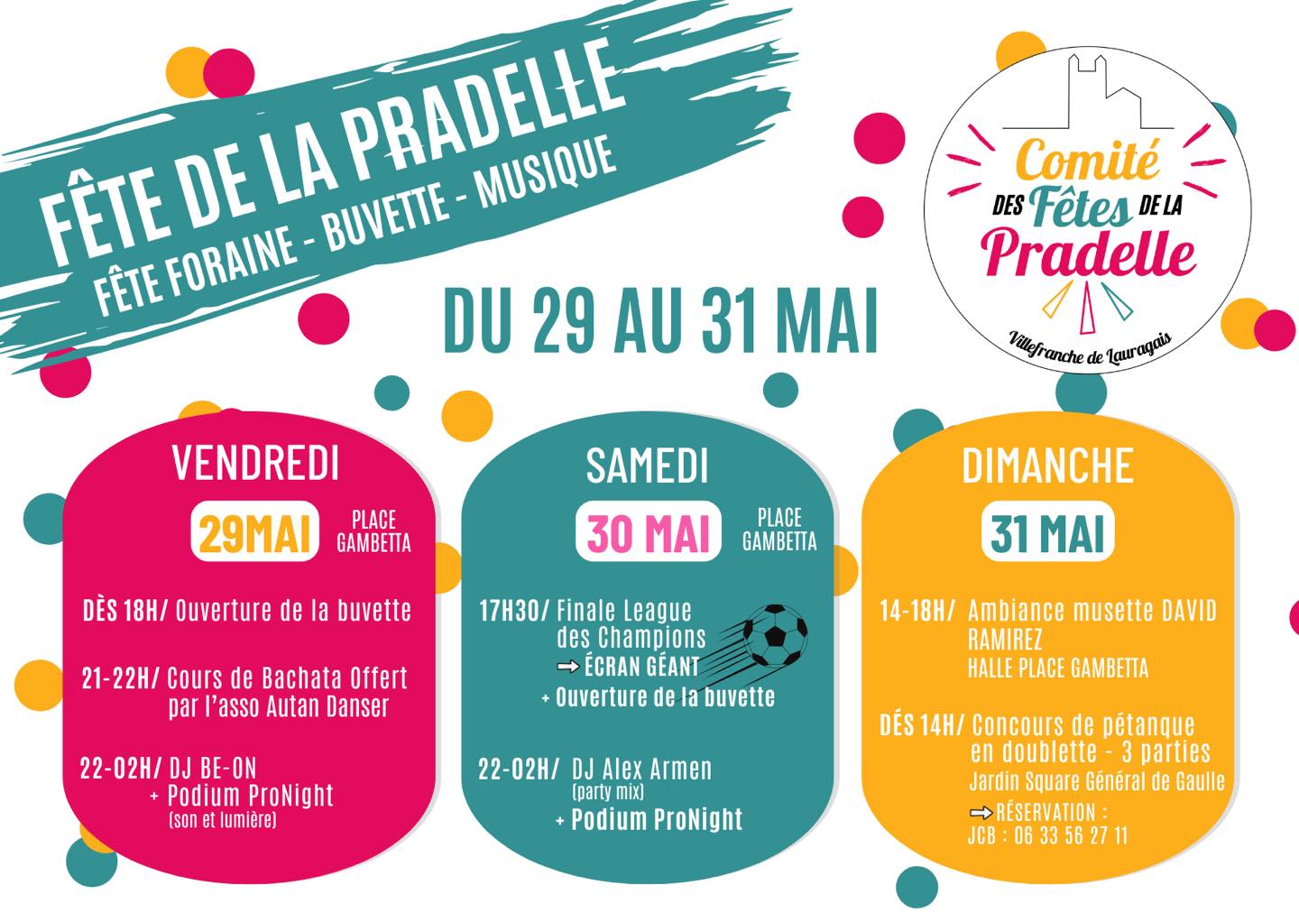 FÊTE DE LA PRADELLE