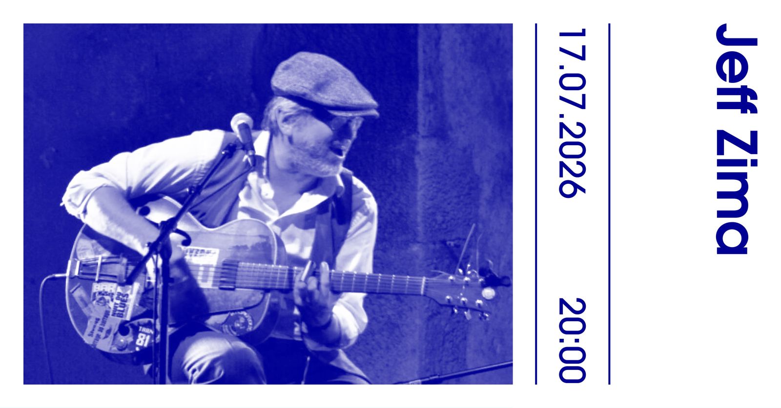 [CONCERT] Jeff Zima | VEN. 17 JUIL. | Pechbonnieu