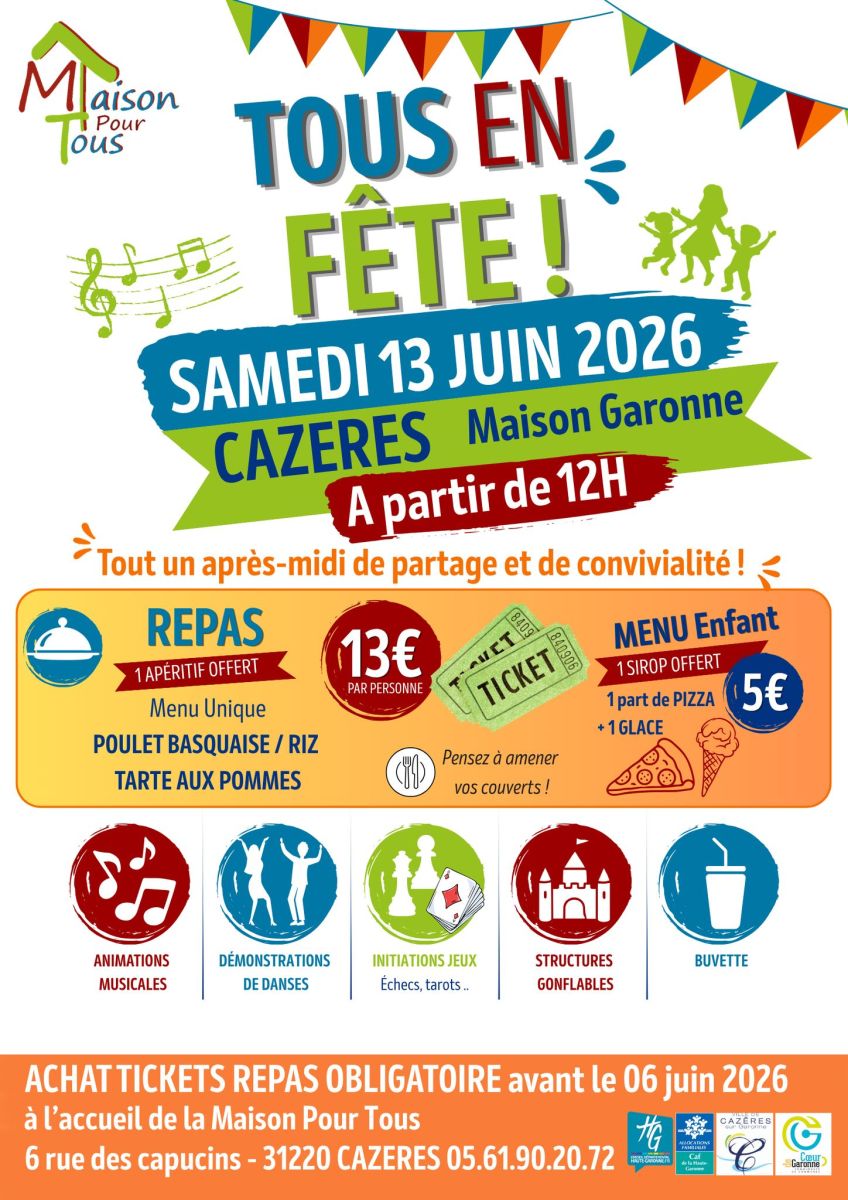 TOUS EN FÊTE