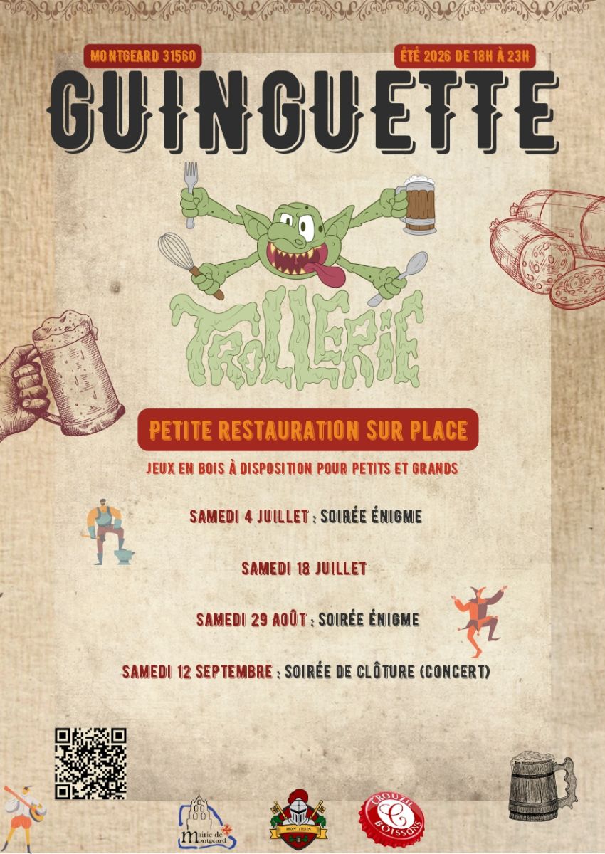 SOIRÉE GUINGUETTE À MONTGEARD