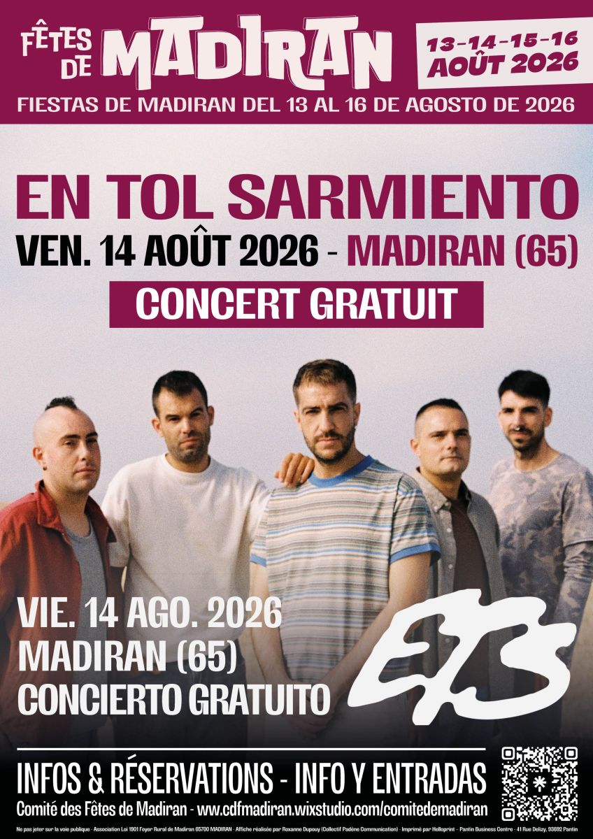 En Tol Sarmiento - Fêtes de Madiran 2026 - Con ...