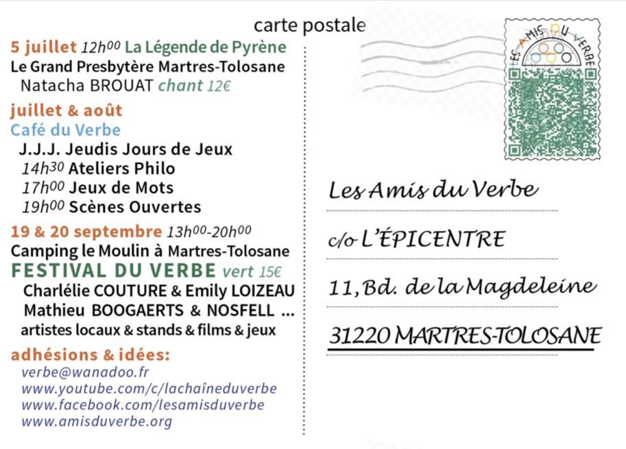 FESTIVAL DU VERBE 2025