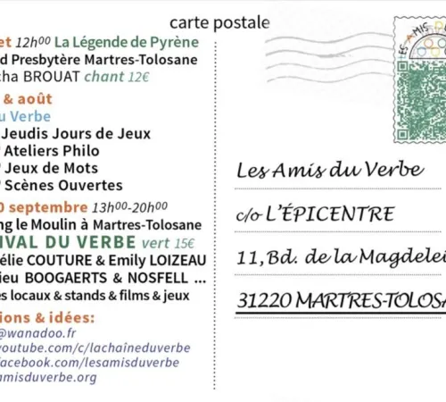 FESTIVAL DU VERBE 2025