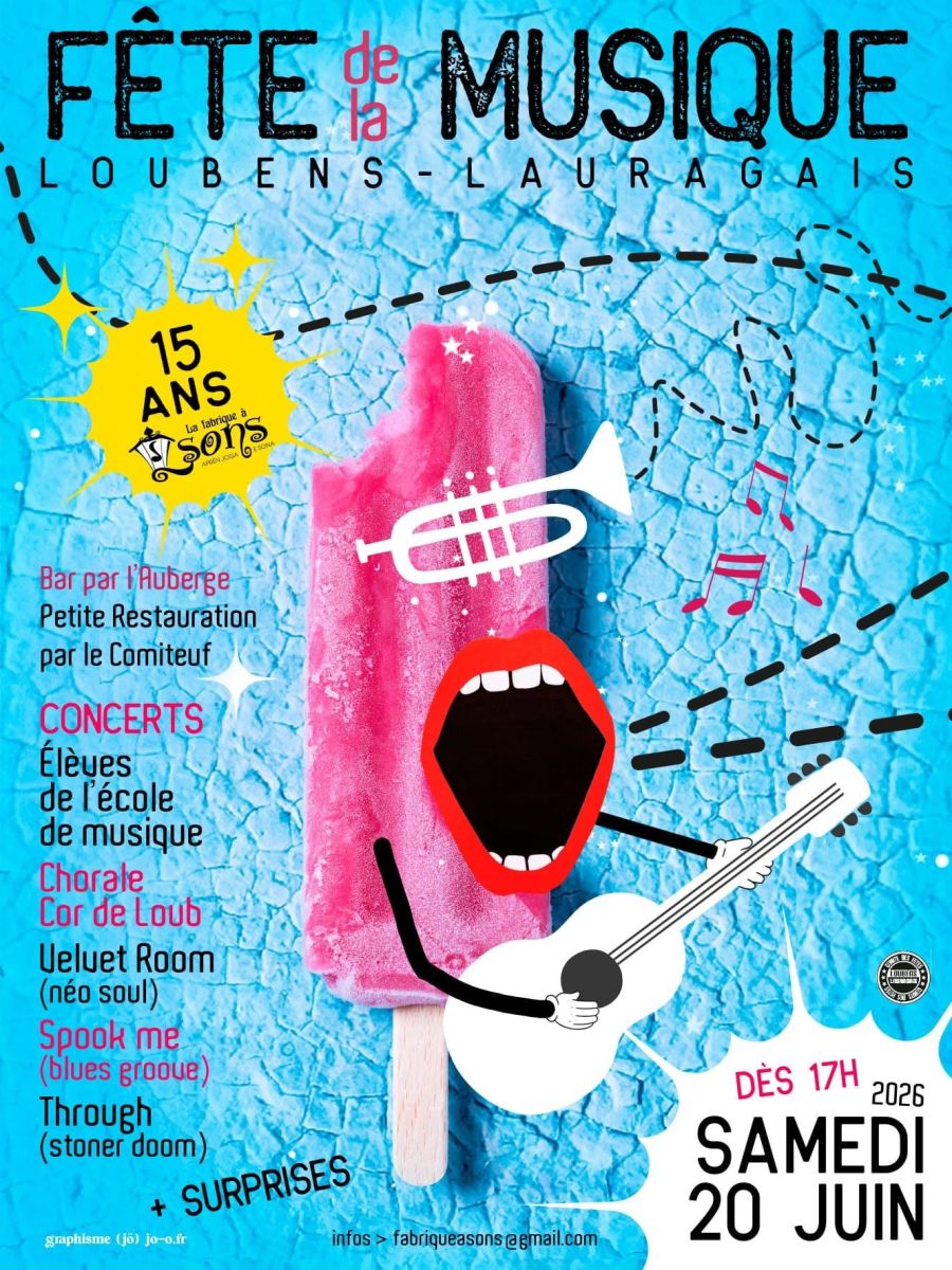 FÊTE DE LA MUSIQUE À LOUBENS-LAURAGAIS