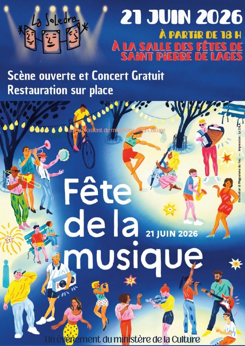 FÊTE DE LA MUSIQUE À SAINT-PIERRE-DE-LAGES