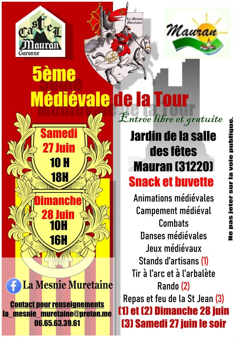 5E MÉDIÉVALES DE LA TOUR