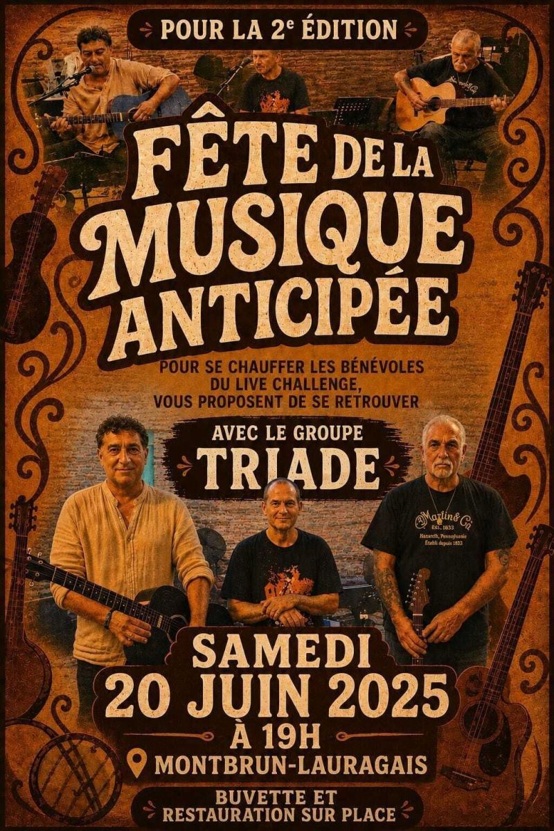 FÊTE DE LA MUSIQUE ANTICIPÉE, AVEC LES BÉNÉVOL ...