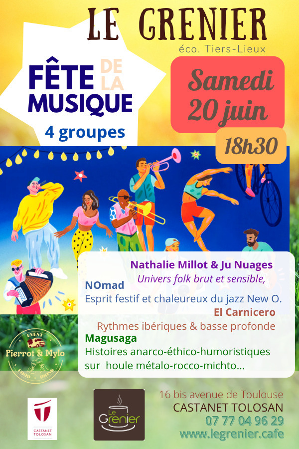 FÊTE DE LA MUSIQUE AU GRENIER