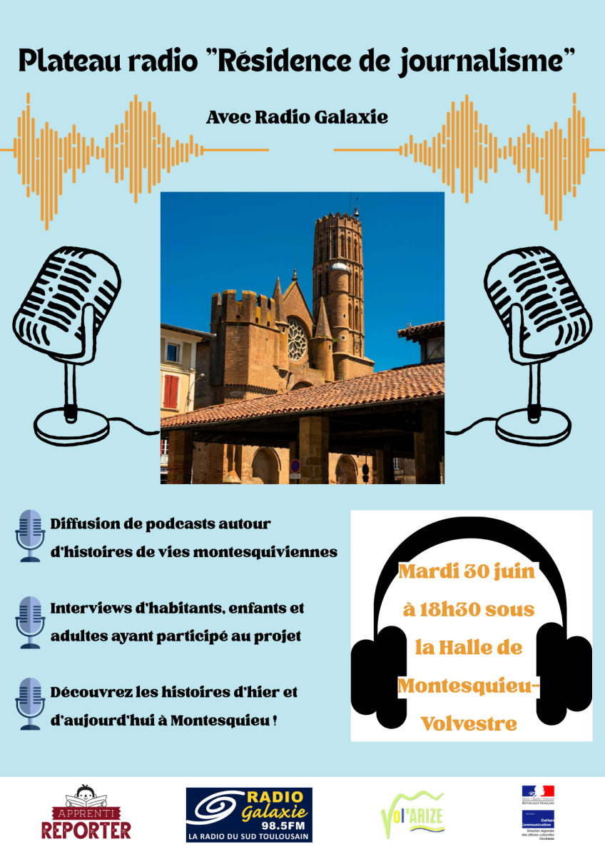 PLATEAU RADIO "RÉSIDENCE DE JOURNALISME"
