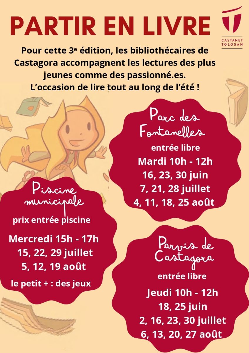 PARTIR EN LIVRE À CASTANET-TOLOSAN