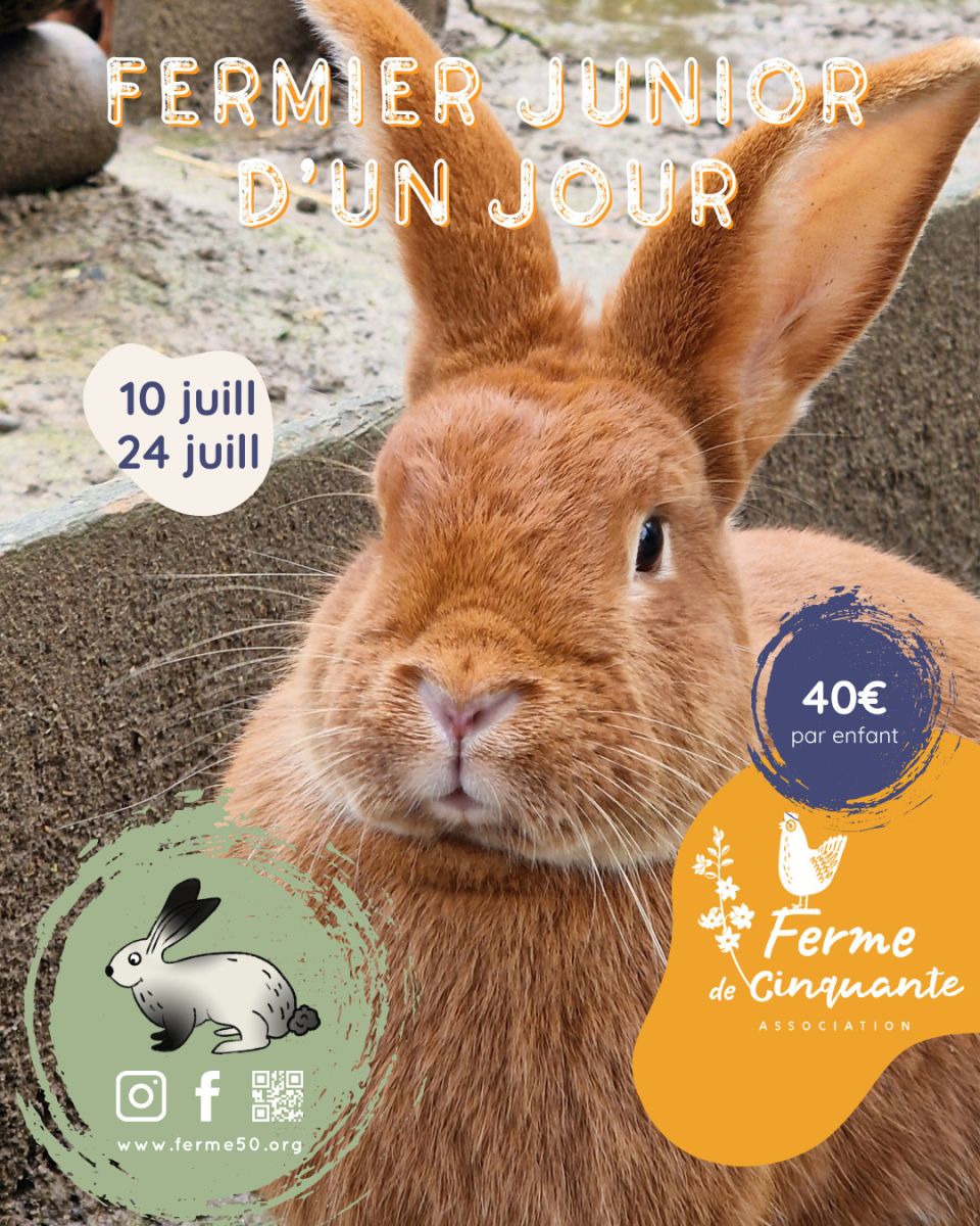 FERMIER JUNIOR D'UN JOUR