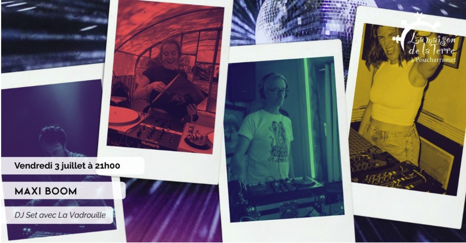 DJ SET MAXI BOOM AVEC LA VADROUILLE