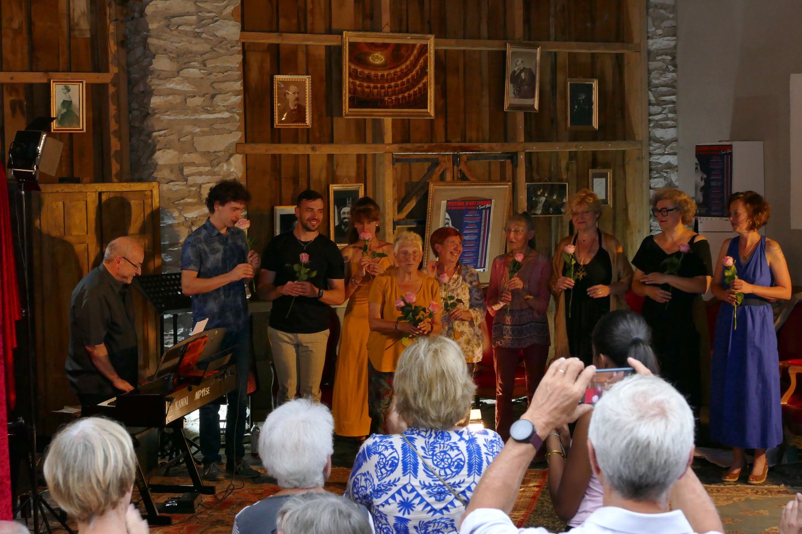 Concert de clôture stage de chant lyrique avec ...