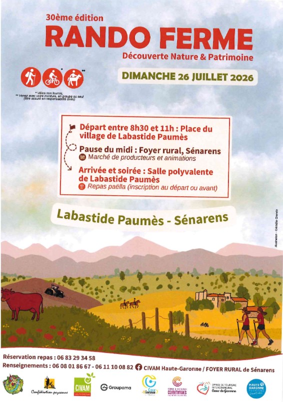 30ÈME RANDO FERME - NATURE PATRIMOINE DÉCOUVERTE
