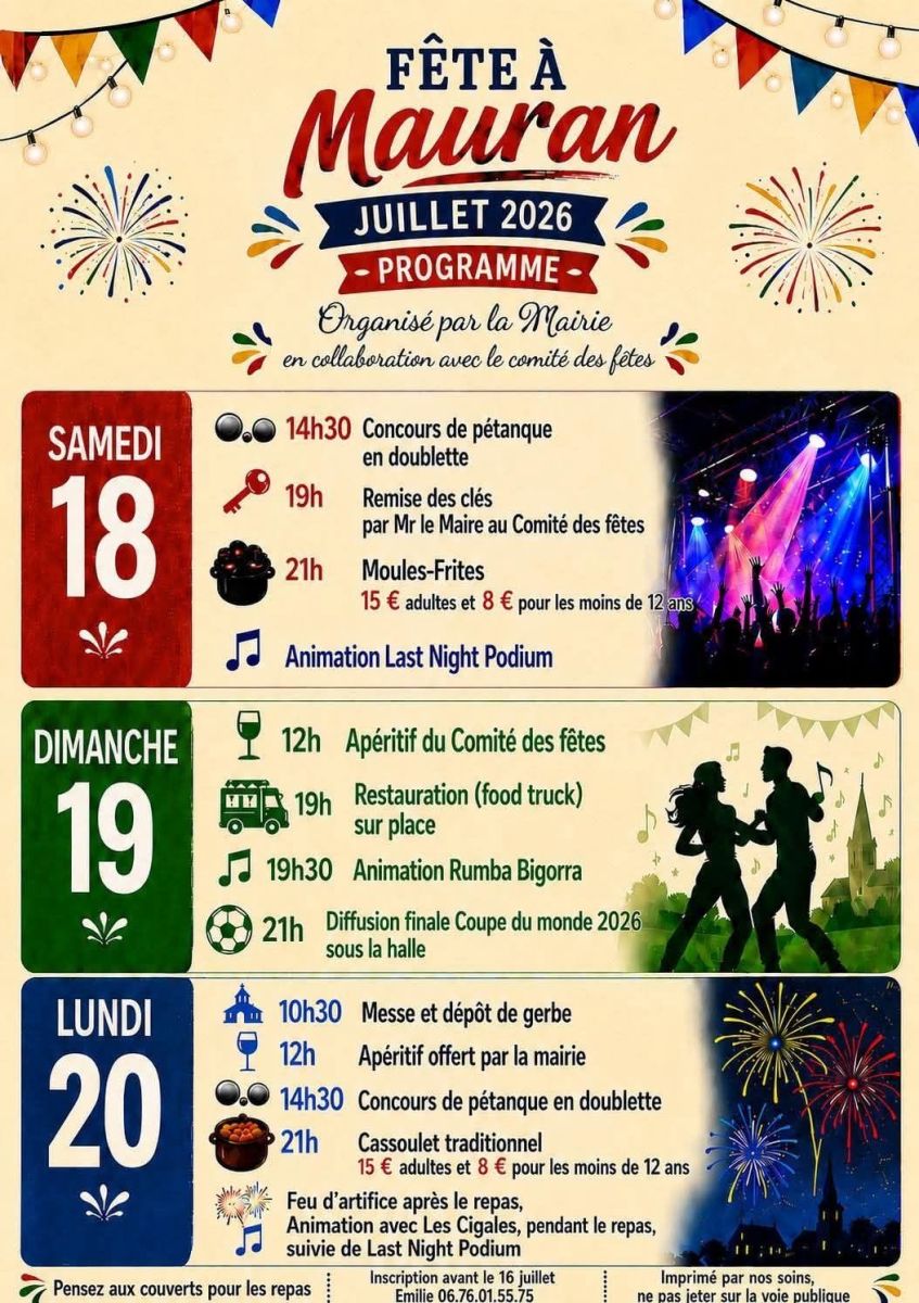 FÊTE LOCALE
