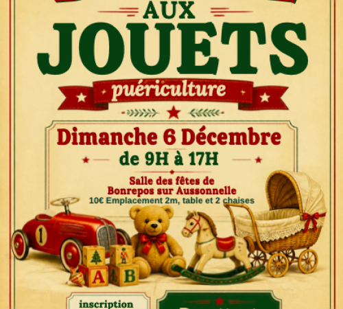 Bourse aux jouets et puériculture
