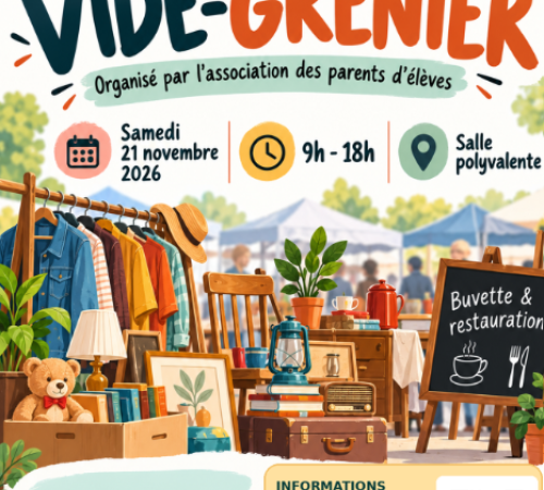 Vide Grenier de l'ADPE à Saint Genies Bellevue