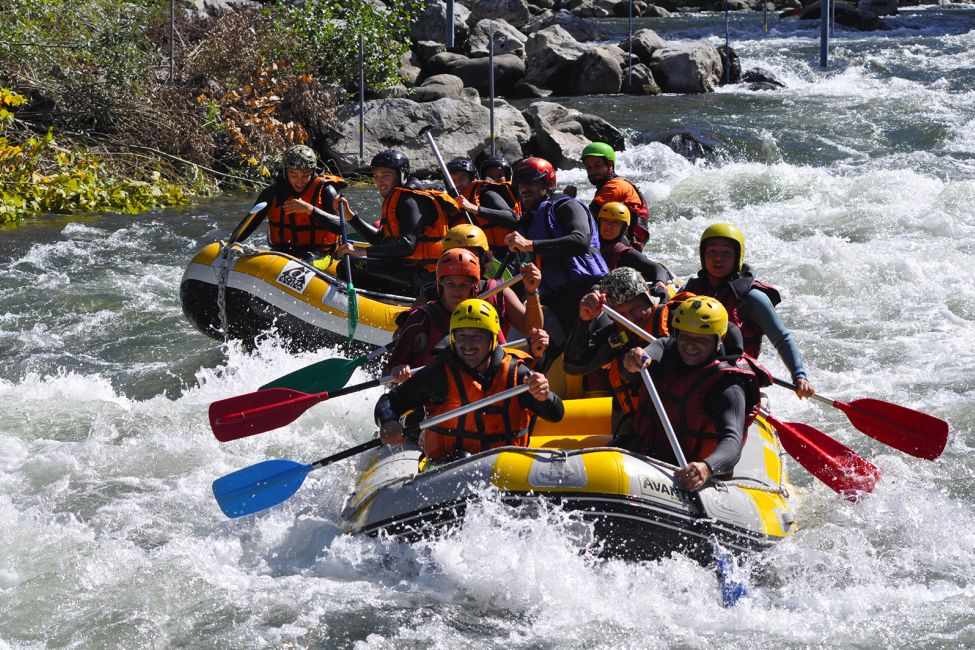 La Belle Verte : rafting
