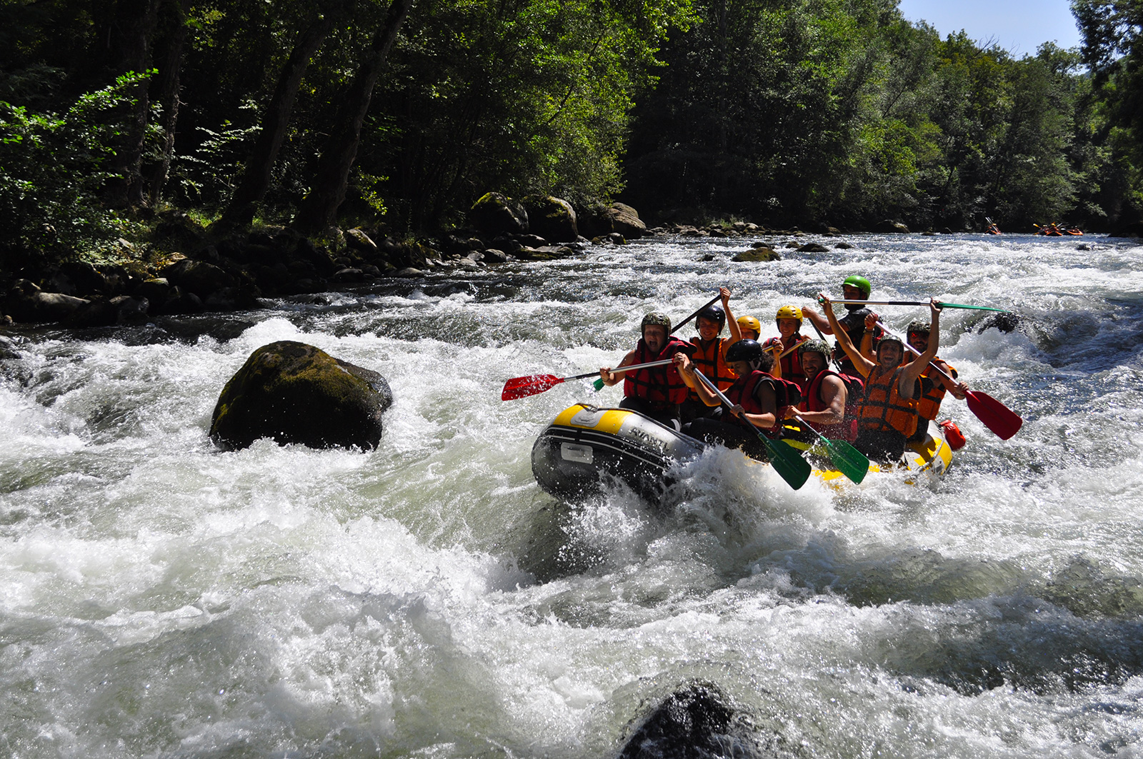 La Belle Verte : rafting