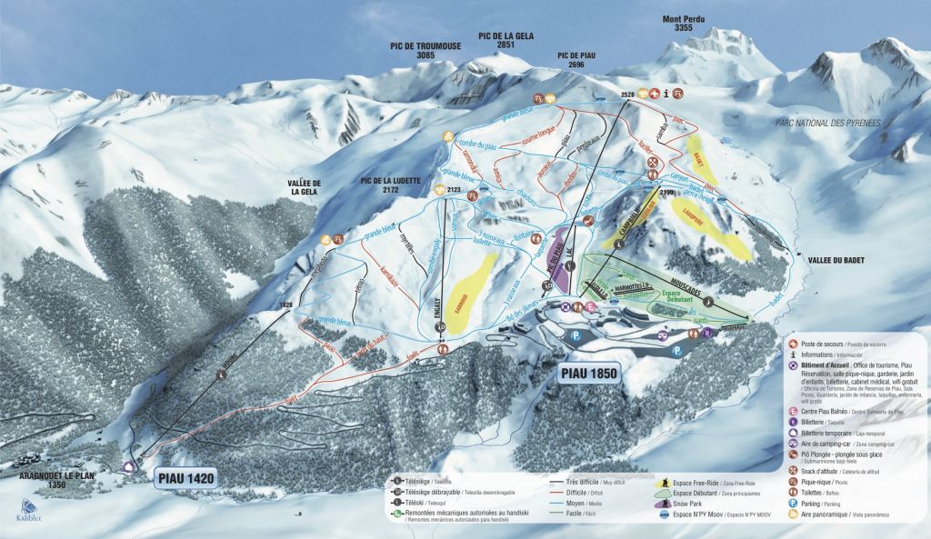 PIAU ENGALY Ski Stations & Ecoles à Aragnouet Guide Toulouse Pyrénées PIAU ENGALY Ski Stations & Ecoles à Aragnouet Guide Toulouse Pyrénées