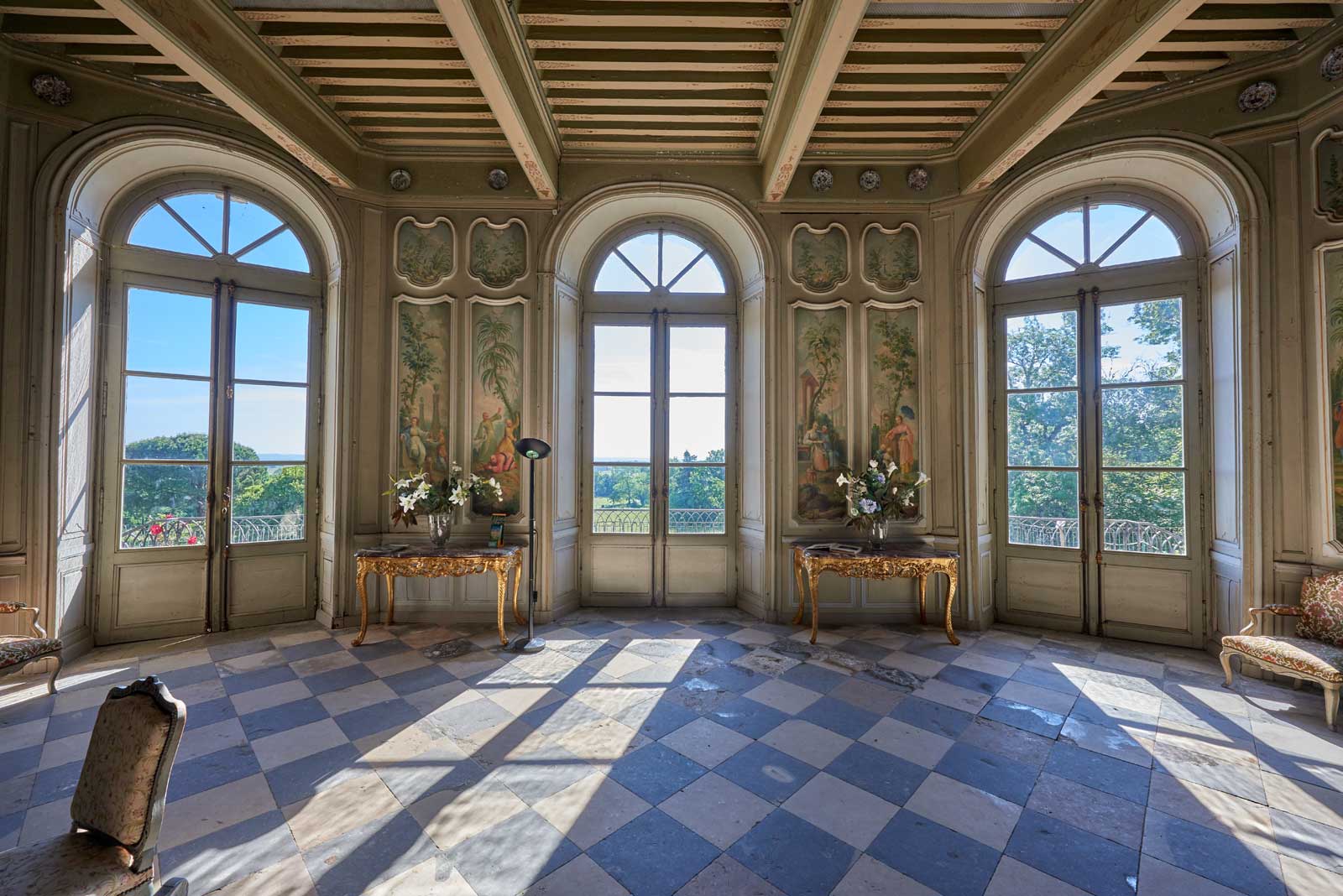 Le Labyrinthe du Château de Merville Monuments Historiques à Merville