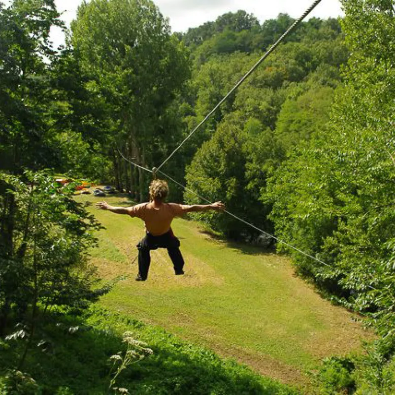 Base of La Belle Verte - Tree climbing