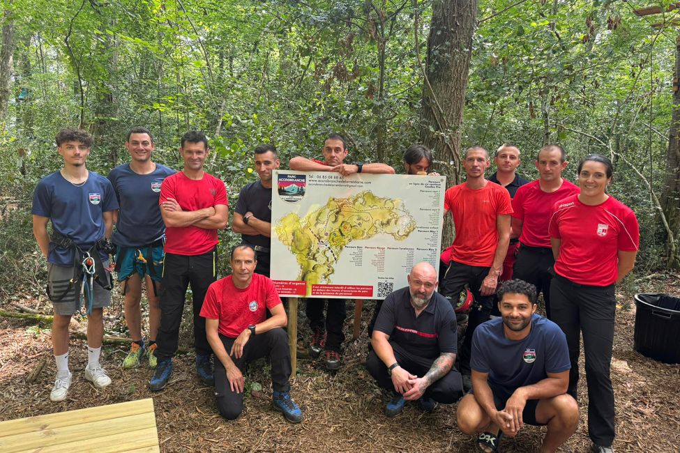 Accrobranche du Lac de l'Arret Darré