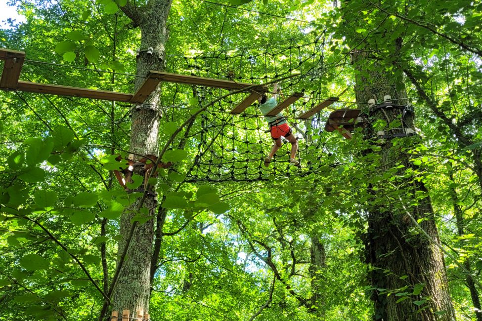 Accrobranche du Lac de l'Arret Darré