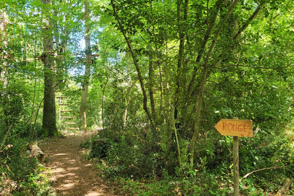 Accrobranche du Lac de l'Arret Darré