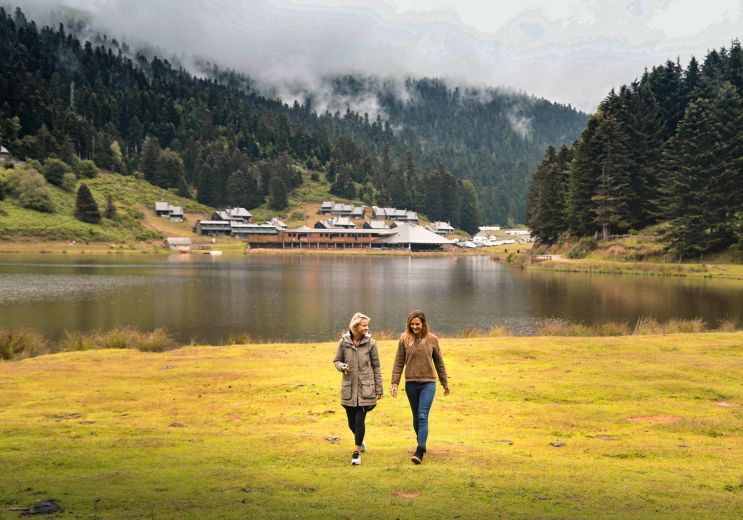 Balade automnale autour du lac de Payolle