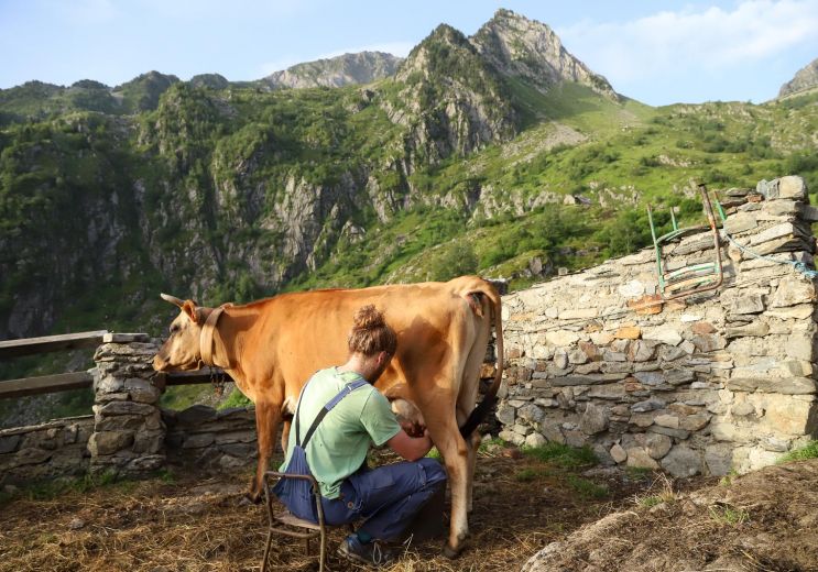 La Ferme des Cascades, a small ecological para ...