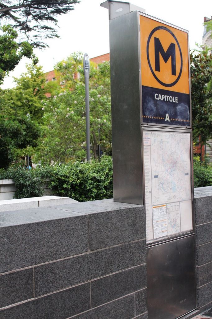 Entrée du métro de Toulouse