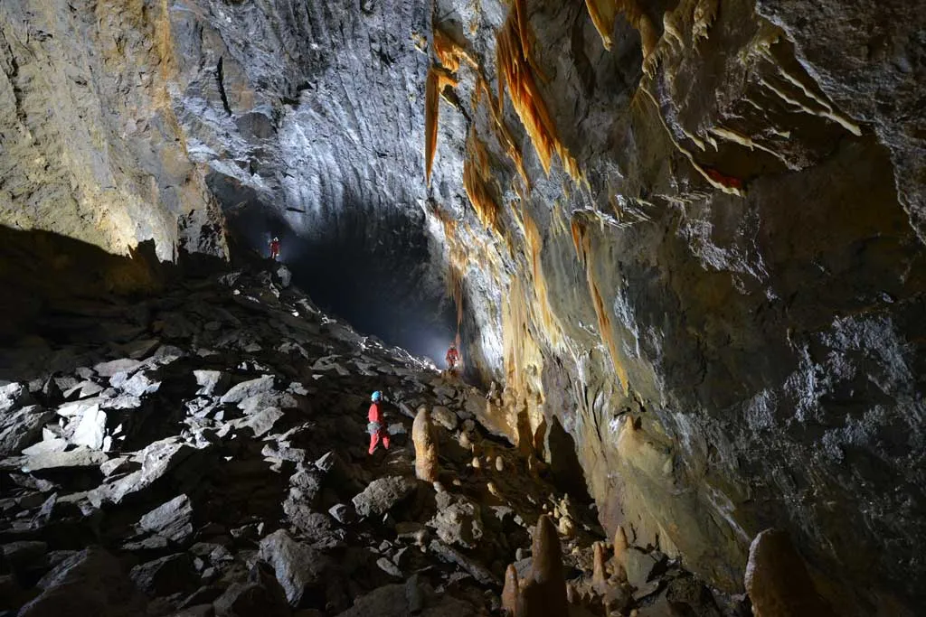 Caving in the Pyrenees