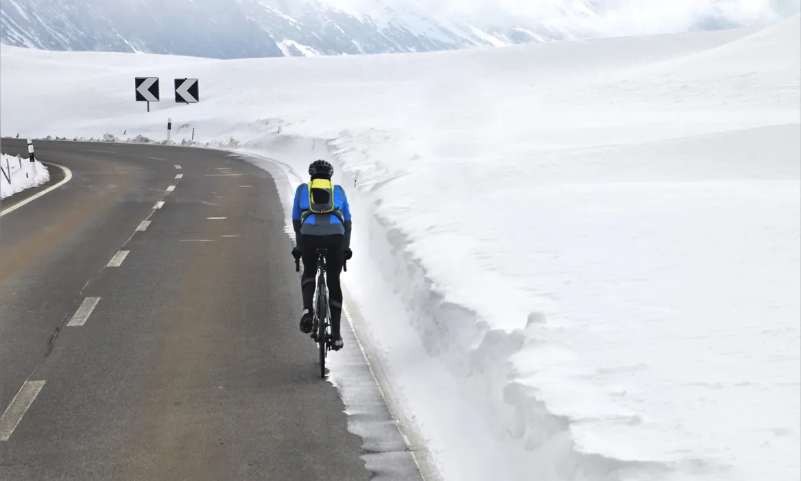 Cycling in winter