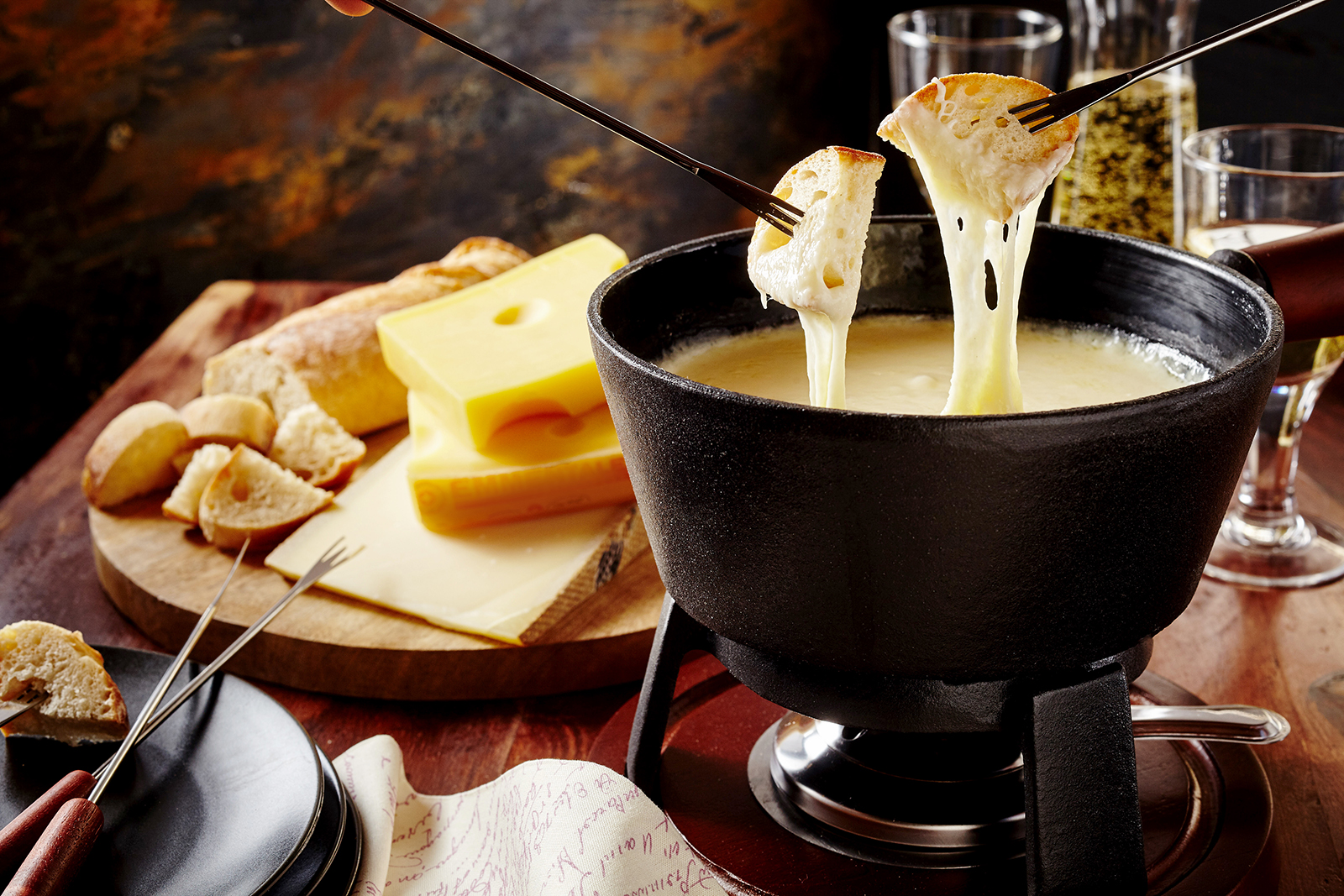 Fondue de fromage