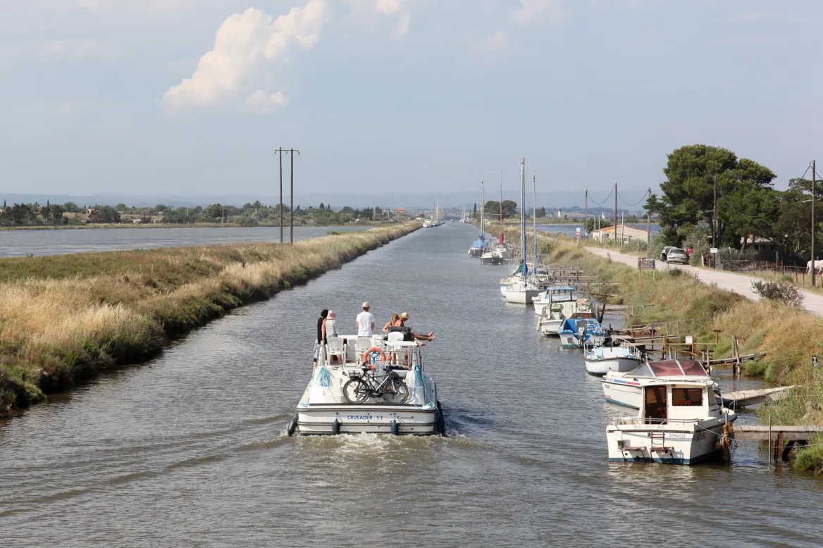 Location d'une péniche sur le Canal du Midi