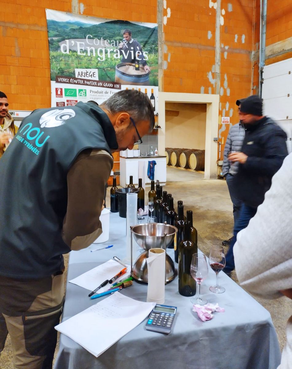 Domaine d'Engraviès dégustation