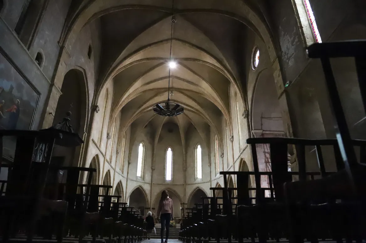 La iglesia abacial de Saint-Volusien