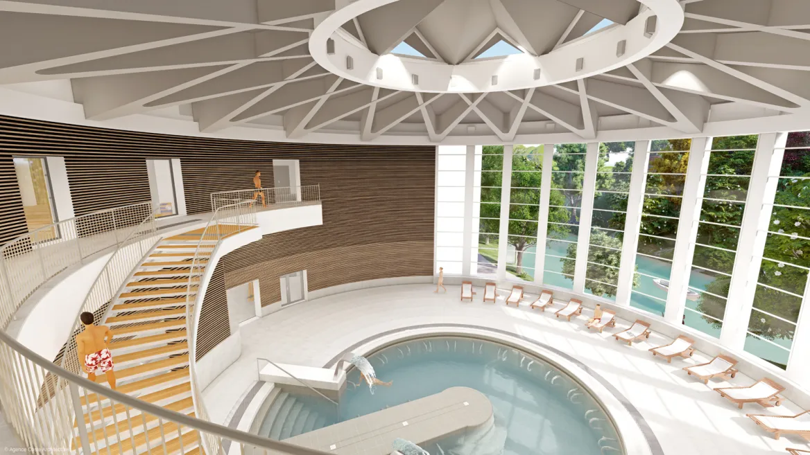 Les Thermes de Luchon - Le Vaporarium