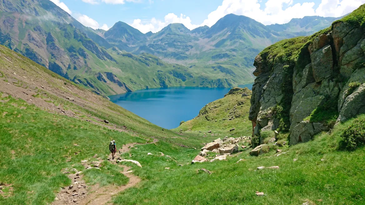 Panorama vers le Lac BLeu Office du Tourisme Tourmalet Pic du Midi