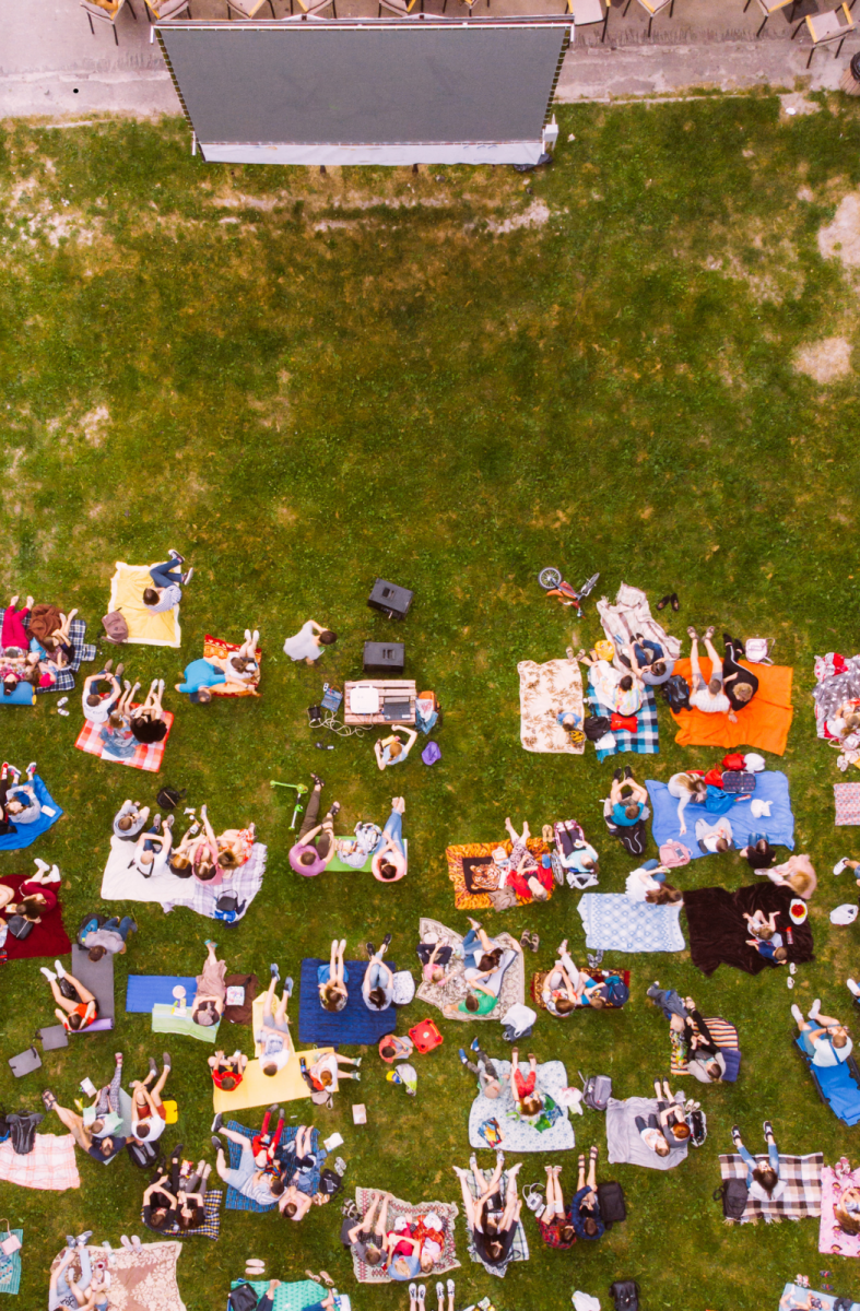 Toulouse en été cinema plein air