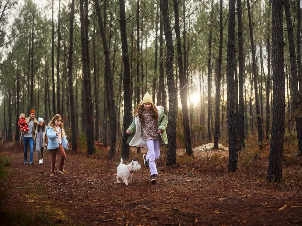 Recorrido a pie por Center Parcs